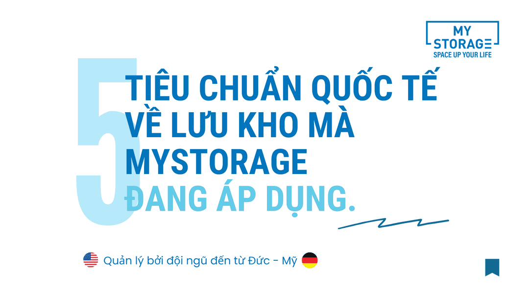 창고 임대 솔루션: MyStorage가 적용하는 5가지 국제 기준