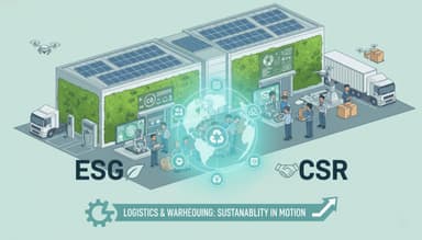 물류·창고의 ESG: 평가 기준, KPI 및 실행 체크리스트