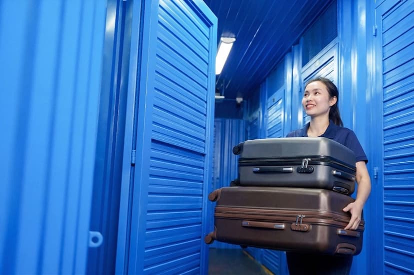 self storage for luggage storage by hour and day