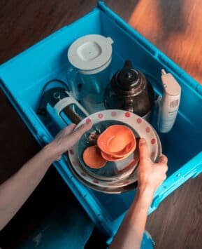 Thùng nhựa chứa đồ của Mystorage Thùng nhựa chứa đồ của Mystorage