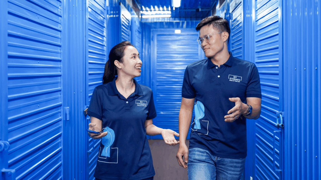 Thuê kho mini tự quản an toàn, thông minh, 24/7 tại Mystorage