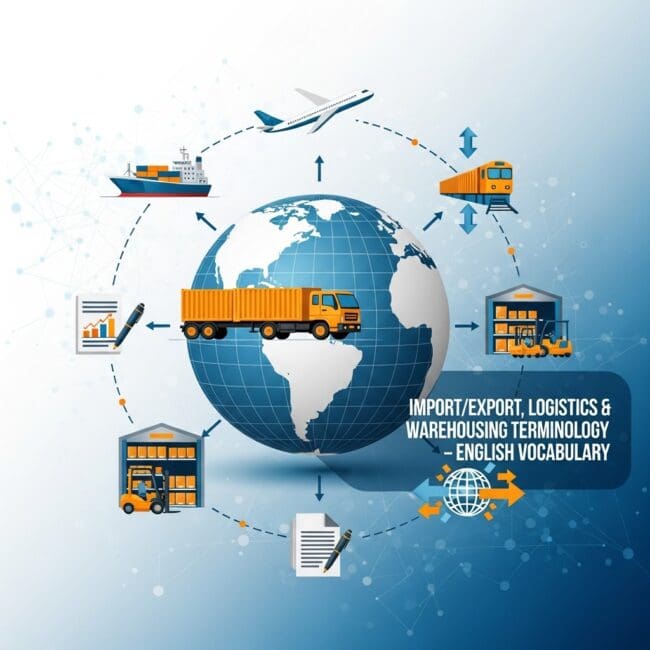 Thuật ngữ Xuất Nhập Khẩu, Logistics & Kho Bãi – Từ vựng tiếng Anh chuyên ngành 2 Thuật ngữ Xuất Nhập Khẩu, Logistics & Kho Bãi – Từ vựng tiếng Anh chuyên ngành 2