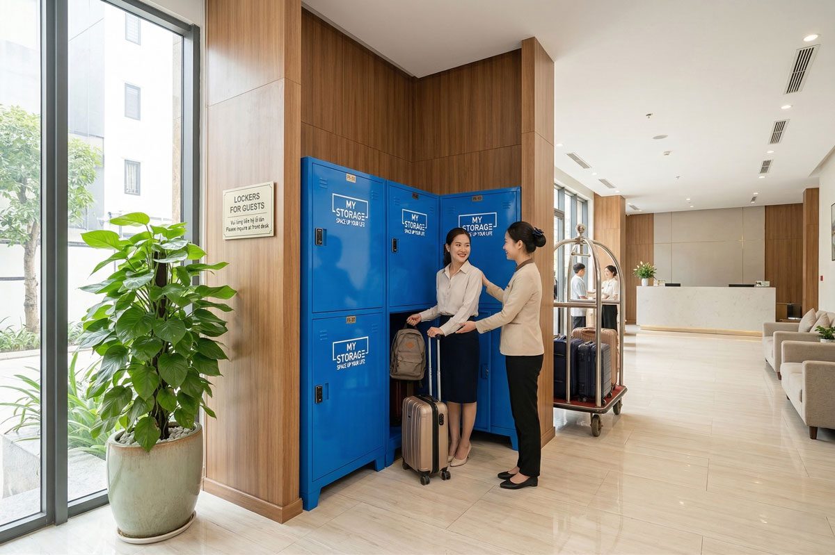 Thuê Tủ Locker Theo Giờ Cho Dân Văn Phòng: Gửi Đồ Cá Nhân & Đồ Thể Thao Tiện Lợi