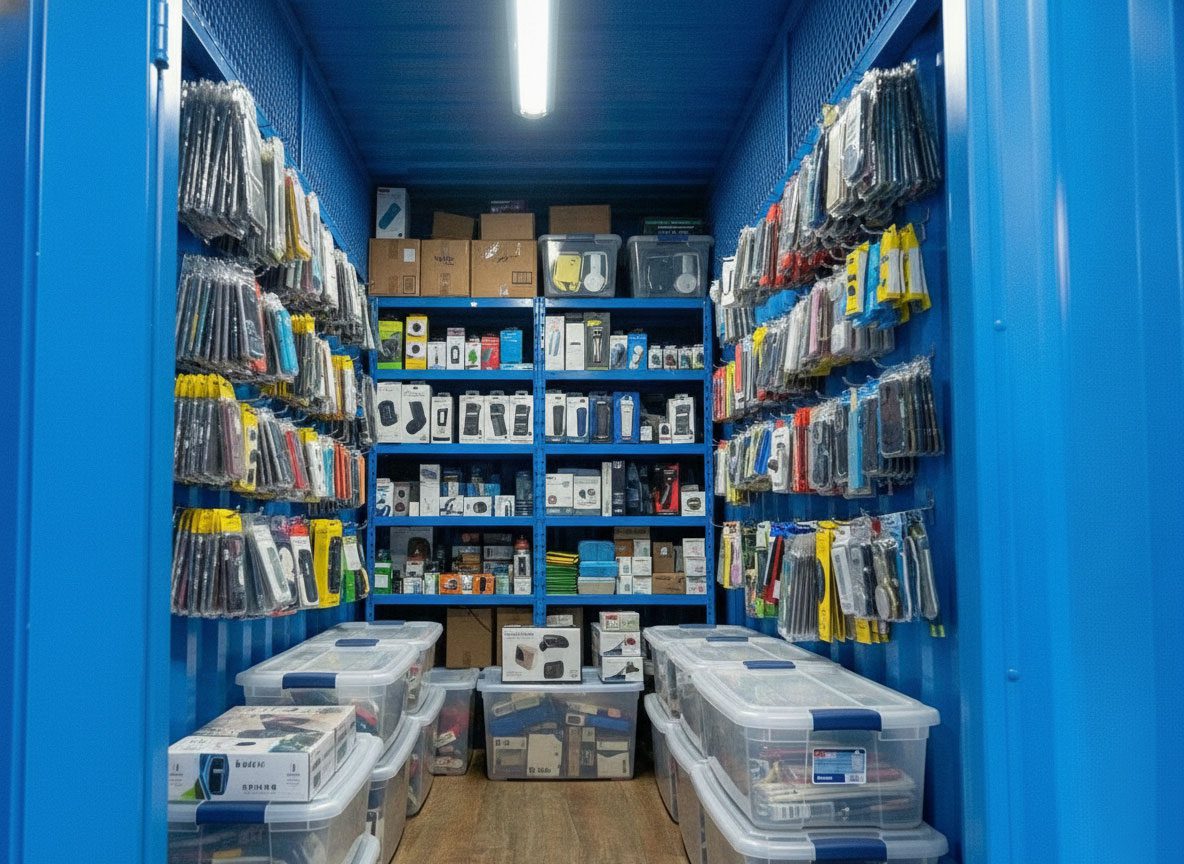 Giải Pháp Lưu Kho Phụ Kiện Điện Thoại Cho Shop Online